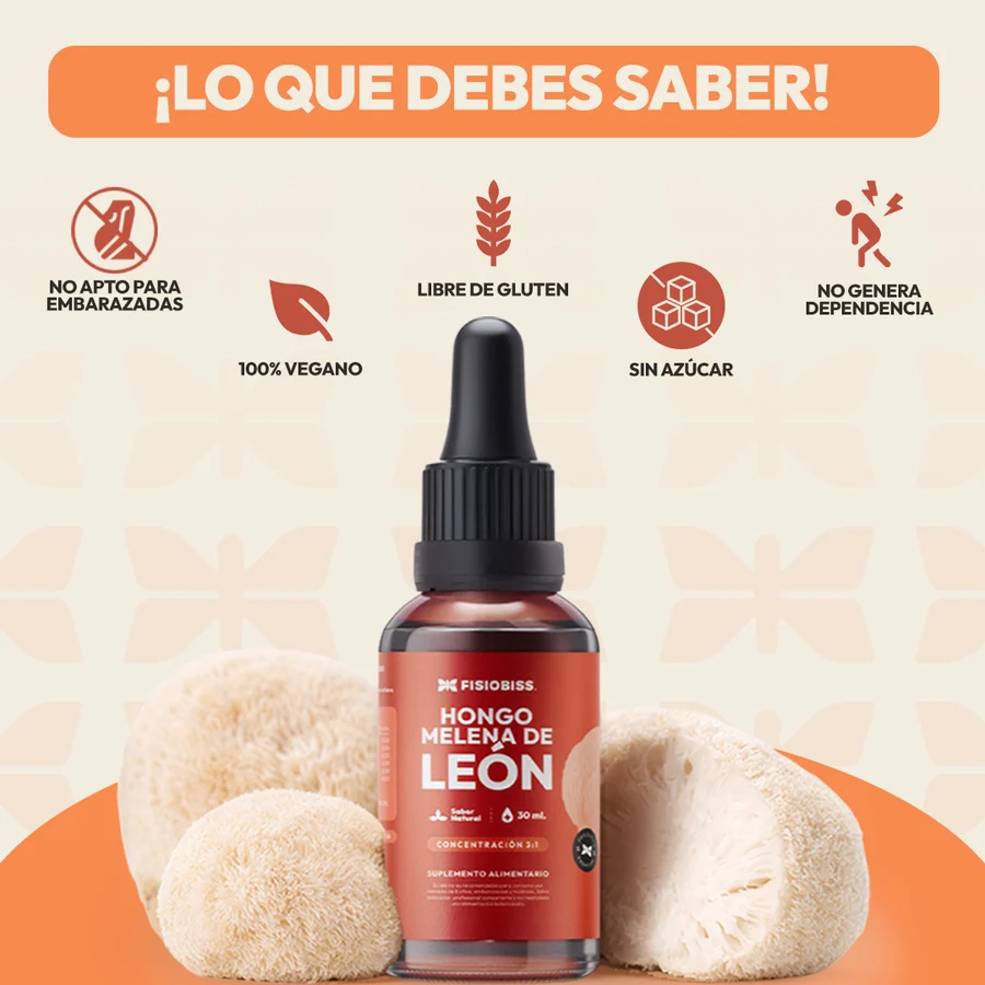 Extracto de Melena de León - Fisiobiss