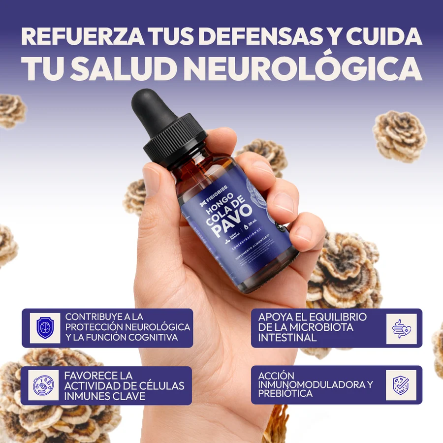 Extracto de Cola de Pavo - Fisiobiss