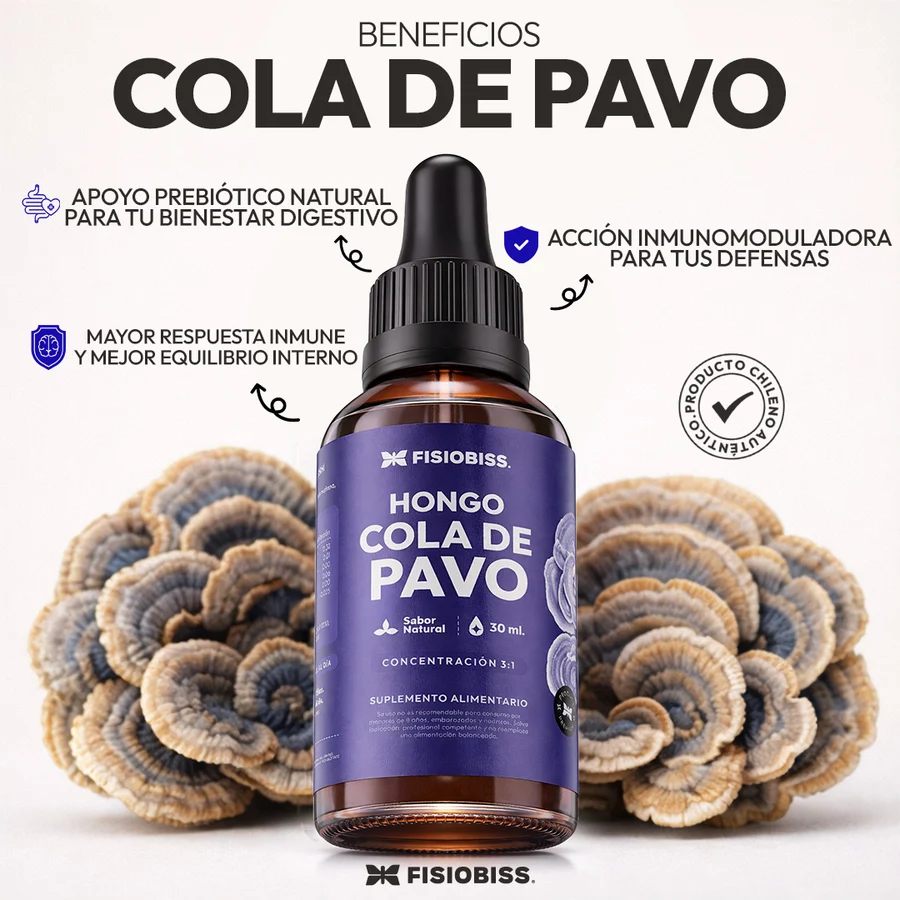 Extracto de Cola de Pavo - Fisiobiss