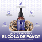 Extracto de Cola de Pavo - Fisiobiss