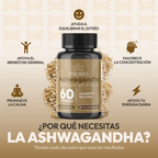 Ashwagandha 540 mg · 60 cápsulas vegetales