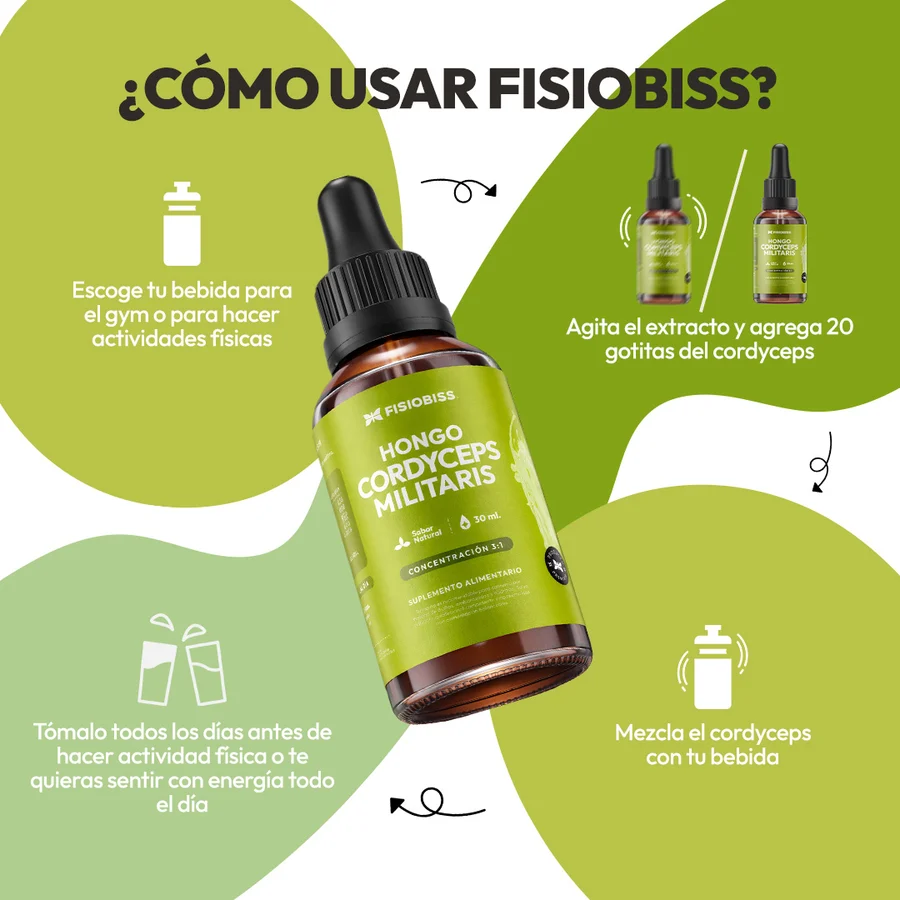 Extracto de Cordyceps Militaris - Fisiobiss