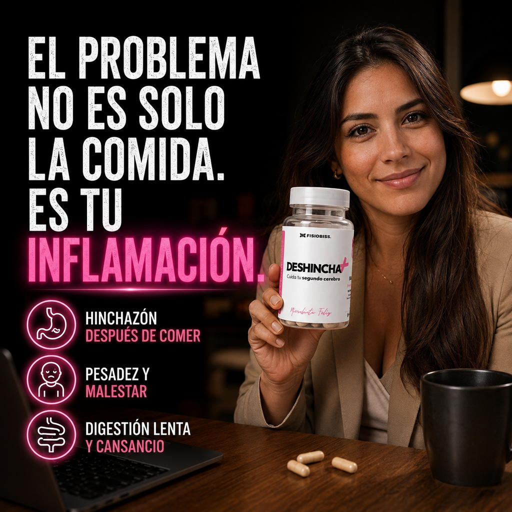Deshincha+ · Bienestar digestivo · 60 cápsulas