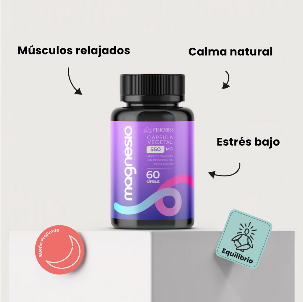Magnesio Bisglicinato + Citrato · 60 cápsulas vegetales